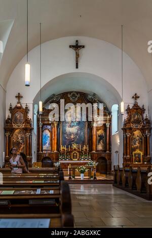 Chiesa dei Cappuccini a Vienna Wien, Austria Foto Stock