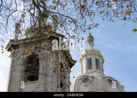 Igreja da Palazzo Lisbona, Portogallo Foto Stock