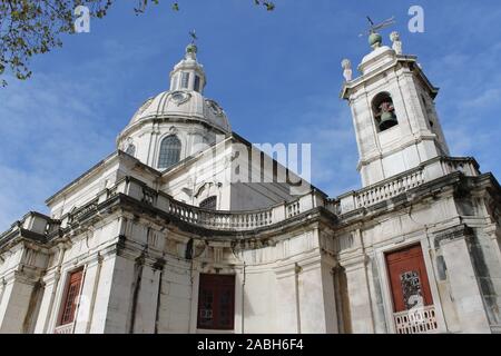 Igreja da Palazzo Lisbona, Portogallo Foto Stock