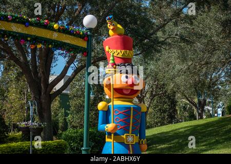 Orlando, Florida . Novembre 22, 2019. Ernie al Seaworld di celebrazione di Natale Foto Stock