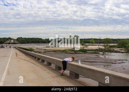 Spencer Dam Autostrada 281 Foto Stock