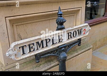 Tempio fila, B2 segno, Ladywood, Birmingham , West Midlands, B2 5LS Foto Stock