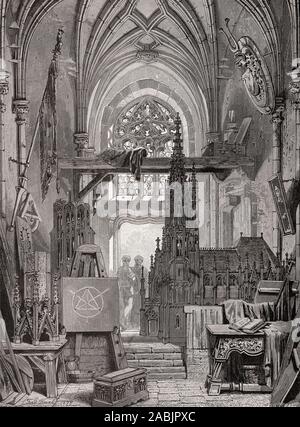 Cattedrale la costruzione di ufficio, Germania, Europa del XVI secolo Foto Stock