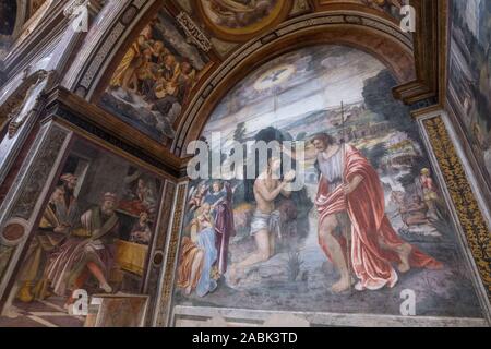 Italia Milano: Chiesa di San Maurizio al Monastero Maggiore Foto Stock