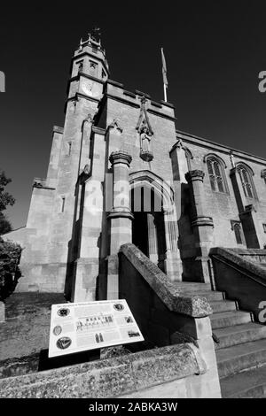 La Browne Ospedale, Broad Street, Stamford town; Lincolnshire; Inghilterra; Regno Unito Foto Stock