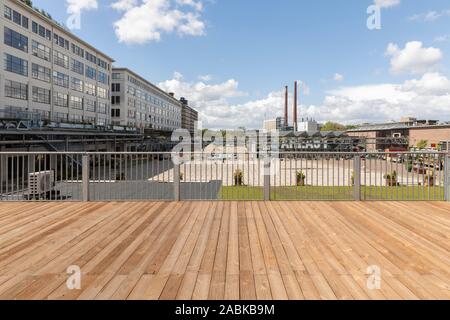 Plug in City building Strijp S Foto Stock