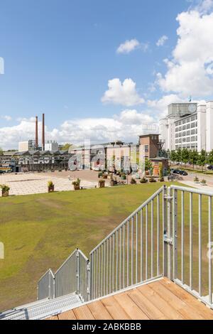 Plug in City building Strijp S Foto Stock