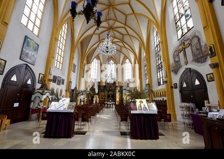 Unione delle parrocchie di Monaco di Baviera. La Chiesa Ortodossa Greca a Salvatorplatz a Monaco di Baviera. [Traduzione automatizzata] Foto Stock