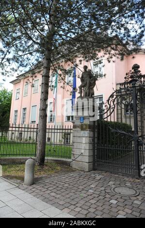 Consolato Generale d'Italia in Möhlstraße in Bogenhausen. [Traduzione automatizzata] Foto Stock