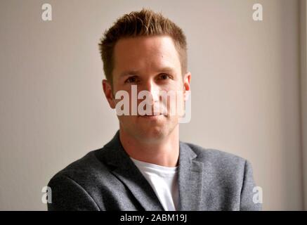 Florian Schardt, candidato per la presidenza della SPD Munich-Land. [Traduzione automatizzata] Foto Stock