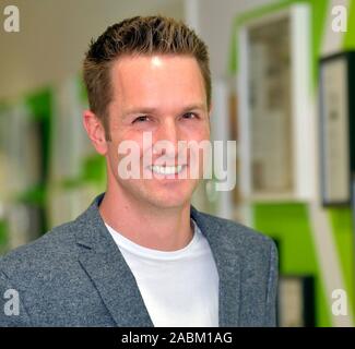 Florian Schardt, candidato per la presidenza della SPD Munich-Land. [Traduzione automatizzata] Foto Stock