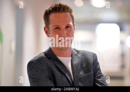 Florian Schardt, candidato per la presidenza della SPD Munich-Land. [Traduzione automatizzata] Foto Stock