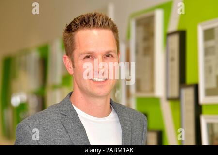 Florian Schardt, candidato per la presidenza della SPD Munich-Land. [Traduzione automatizzata] Foto Stock