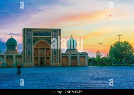 Khast Imam moschea, importante destinazione turistica a Tashkent, Uzbekistan Foto Stock