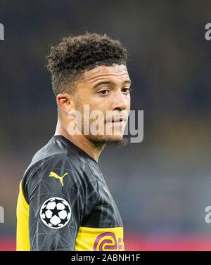 Jadon SANCHO (DO) calcio Champions League, fase di gruppo, Gruppo F, giornata 1, Borussia Dortmund (DO) - FC Barcellona (Barca) 0: 0, il 17/09/2019 a Dortmund / Germania. | Utilizzo di tutto il mondo Foto Stock