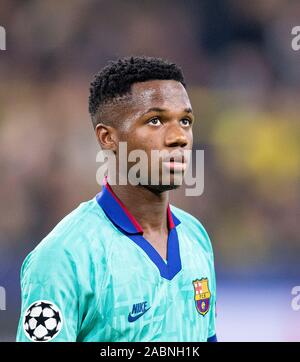 Anssumane 'Ansu' FATI (Barca) calcio Champions League, fase di gruppo, Gruppo F, giornata 1, Borussia Dortmund (DO) - FC Barcellona (Barca) 0: 0, il 17/09/2019 a Dortmund / Germania. | Utilizzo di tutto il mondo Foto Stock