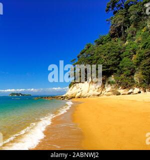 Abel Tasman Nationalpark, Tasmansee, Nelson Regione, Suedinsel Neuseeland; Februar 2007 Foto Stock