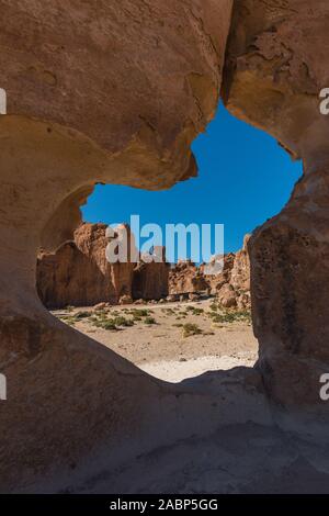 Valles de Rocas, Piedras Rocas, Italia Perdida, Altiplano del sud, sud-ovest della Bolivia, America Latina Foto Stock