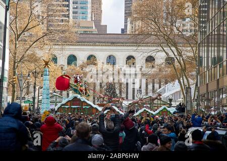 Macy's Thanksgiving Parade 28 Nov 2019, New York City, Stati Uniti d'America Foto Stock