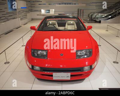 YOKOHAMA, Giappone - Febbraio 20th, 2019: 1992 Nissan Fairlady Z Cabrio, visualizzato per la Nissan sede centrale globale Gallery. Foto Stock