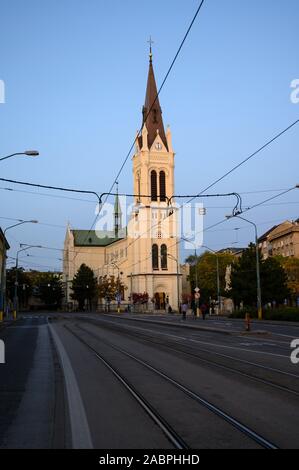 Bratislava, Slovacchia. 2019/10/20. "Blumental' chiesa cattolica romana a Bratislava. Foto Stock