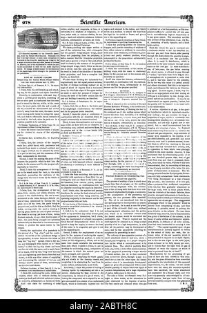 Elenco delle rivendicazioni del brevetto rilasciato dall'Ufficio Brevetti degli Stati Uniti. Ri-PROBLEMI. rtfs-c PIP, Scientific American, 1851-05-17 Foto Stock