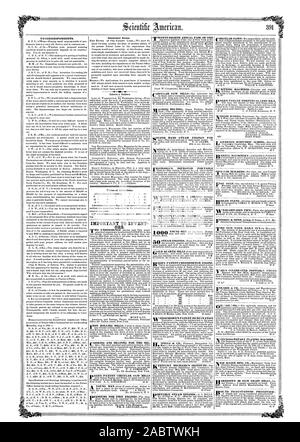 391 importanti elementi. APPLETON DI FERROVIA E DI NAVIGAZIONE A VAPORE termini di pubblicità. ORS. Mano QECOND MOTORI A VAPORE PER ENTUCKY MECCANICO DELL'ISTITUTO-l'AWRENCE SCUOLA SCIENTIFICA-Harvard, Scientific American, 56-08-16 Foto Stock