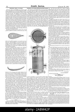 Abilità meccaniche di selvaggi. Economico e snau riscaldatore per caldaie a vapore. Nuove pubblicazioni., Scientific American, 1869-01-11 Foto Stock
