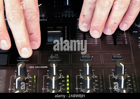 Close Up Pro Mixer DJX750 a Amsterdam Paesi Bassi 2019 Foto Stock