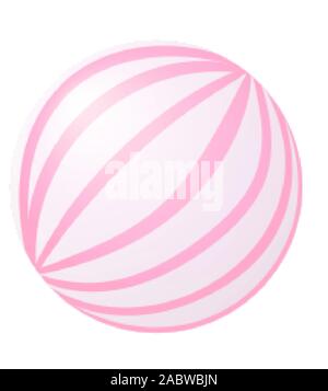 Dolce di Rose spruzzino, zucchero striped ball, perla, zucchero candito, lecca-lecca, cuori, glassa Illustrazione Vettoriale