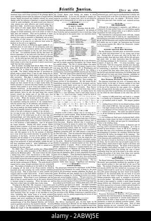 Gare dominante e se quelle porzioni del piumaggio che note astronomiche. Da Berlino H. WRIGHT. R.N. Raccordare l'artiglieria. La Armstrong 100-Ton pistola. Il fonografo. Scientific American Boat disegni. Lucidatura della shell. Zertch e altri sono in corso di costruzione., 1878-07-20 Foto Stock