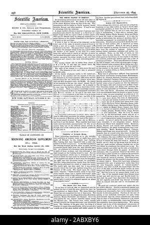 Genio e degenerazione. No. 361 Broadway New York. Termini per la Scientific American. Mandato per posta o esprimere vaglia postale o con bonifico bancario o chem. MUNN & CO. 361 Broadway corner di Franklin Street a New York. Il Scientific American Supplement è emessi settimanalmente. Ogni numero contiene 16 octavo pagine di dimensione uniforme $600 un anno per la U. S. Canada o Messico. $6.00 un anno per paesi stranieri appartenenti alla Unione postale. Singole copie 10 centesimi. Venduto da tutti newsdealers in tutto il paese. Vedi Prospetto ultima pagina. Costruzione di edizione. . Addomesticare planimetrie viste prospettiche e fogli di Foto Stock