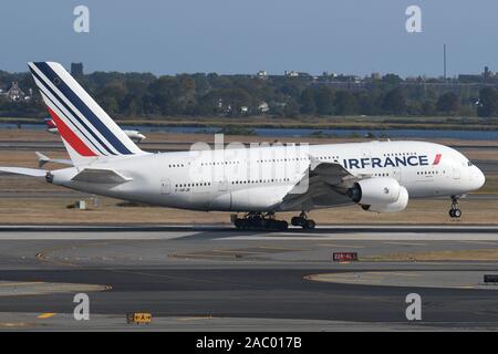AIR FRANCE si ritira primo Airbus A380 superjumbo. Foto Stock