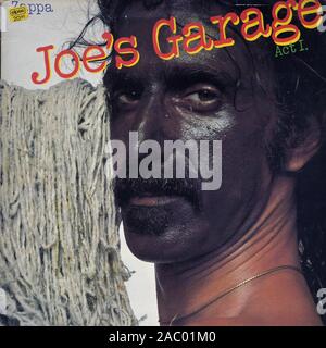 FRANK ZAPPA Joes Garage - Vintage vinile copertina album Foto Stock