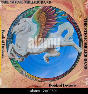 STEVE MILLER BAND, il libro dei sogni - Vintage vinile copertina album Foto Stock