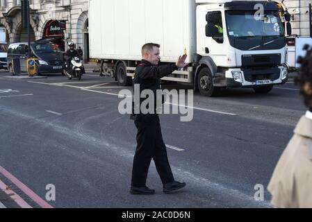 General View of Terror Incident at London Bridge, London, United Kingdom, 29 novembre 2019. Crediti: PatPhoto/ Alamy News Foto Stock