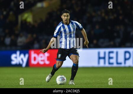 Il 27 novembre 2019, Hillsborough, Sheffield, Inghilterra; Sky scommessa campionato, Sheffield Mercoledì v Birmingham City : credito: Dean Williams/news immagini Foto Stock