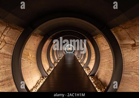 Installazioni presso il Museo di Arte Vecchia e Nuova (MONA) a Hobart, Tasmania, Australia Foto Stock