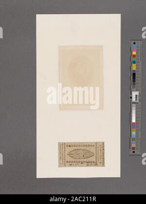 Franklin, William ritratto e uno scellino e sei pence nota rilasciata dalla colonia di New Jersey Franklin, William. Ritratto e uno scellino e sei pence nota rilasciata dalla colonia di New Jersey Foto Stock