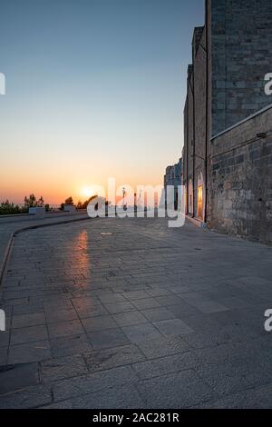 Paesaggio dalla Puglia, Italia Foto Stock