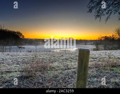 Avviamento a freddo al giorno. Foto Stock