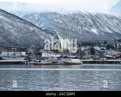 Cattedrale Artica, Tromso, Norvegia Foto Stock