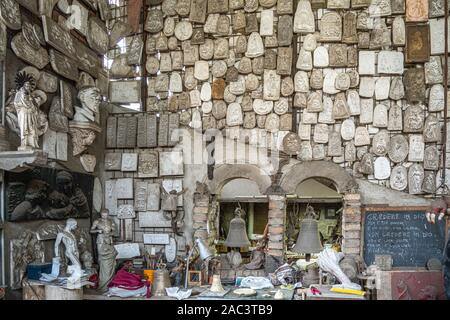 Antica fonderia Marinelli, la più antica fabbrica di campane nel mondo Foto Stock