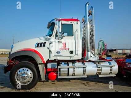 Un 2017 Mack granito è raffigurato all Shealy's Truck Center di Columbia, nella Carolina del Sud. Foto Stock