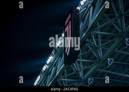 Torino, Italia. 26 Nov, 2019. allianz stadium durante il round del Torneo - Juventus FC vs Atletico Madrid, Soccer Champions League campionato Gli uomini a Torino, Italia, 26 novembre 2019 Credit: Indipendente Agenzia fotografica/Alamy Live News Foto Stock