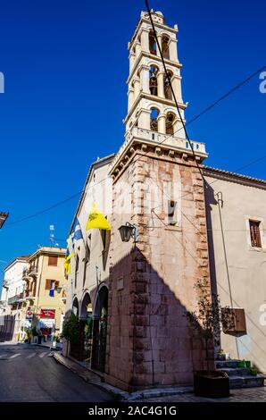 George Chiesa, Nafplio, Peloponneso, Grecia Foto Stock