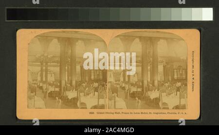 Grand Sala da pranzo, Ponce de Leon Hotel Sant Agostino, Florida Grand Sala da pranzo, Ponce de Leon Hotel, Sant'Agostino FloridaGrand sala da pranzo, Ponce de Leon Hotel, St. Augustine, Florida. Foto Stock