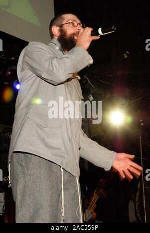 Matisyahu esegue il quarto annual radici Jam Session al Key Club a febbraio 10, 2007 in West Hollywood. Foto Stock