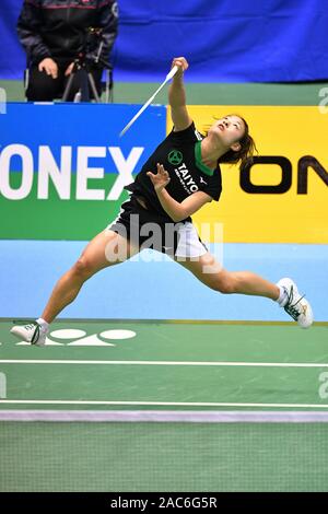 Nozomi Okuhara, Novembre 30, 2019 - Badminton : la 73rd tutto il Giappone Badminton Championships 2019 donne singoli semi-finale di Komazawa palestra, Tokyo, Giappone. (Foto di MATSUO.K/AFLO SPORT) Foto Stock