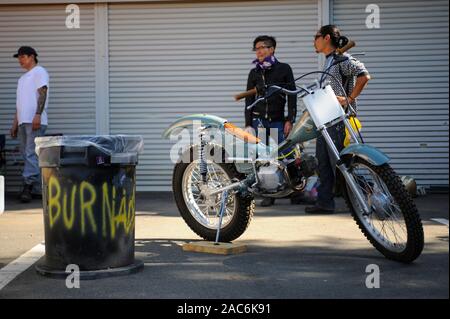 Vintage Raduno motociclistico tokyo Foto Stock